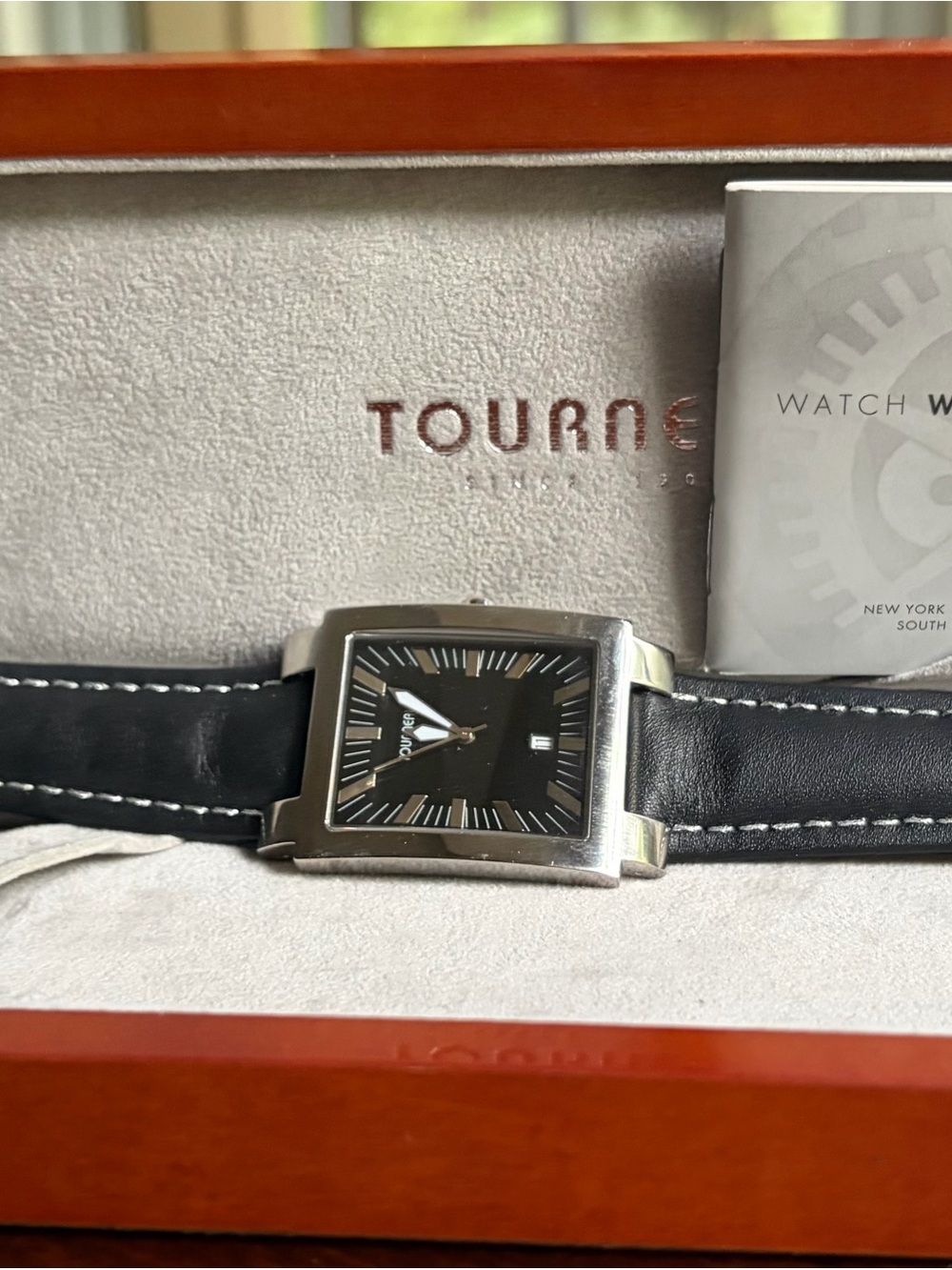 NEW Tourneau His & Hers Swiss Watch Set – Complete with Original Box & Papers - Picture 2 of 11